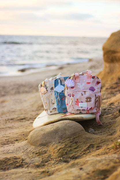 Mėlyna keliautojų kuprinė