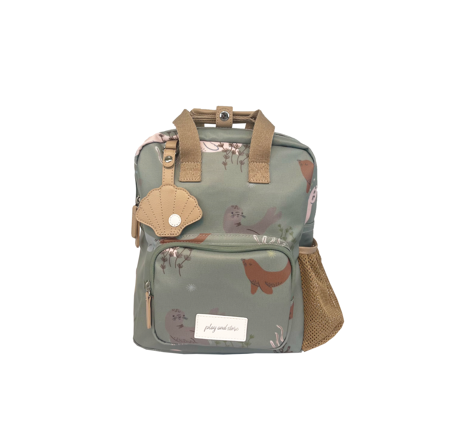 Žalia keliautojų kuprinė