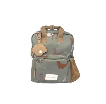 Žalia keliautojų kuprinė