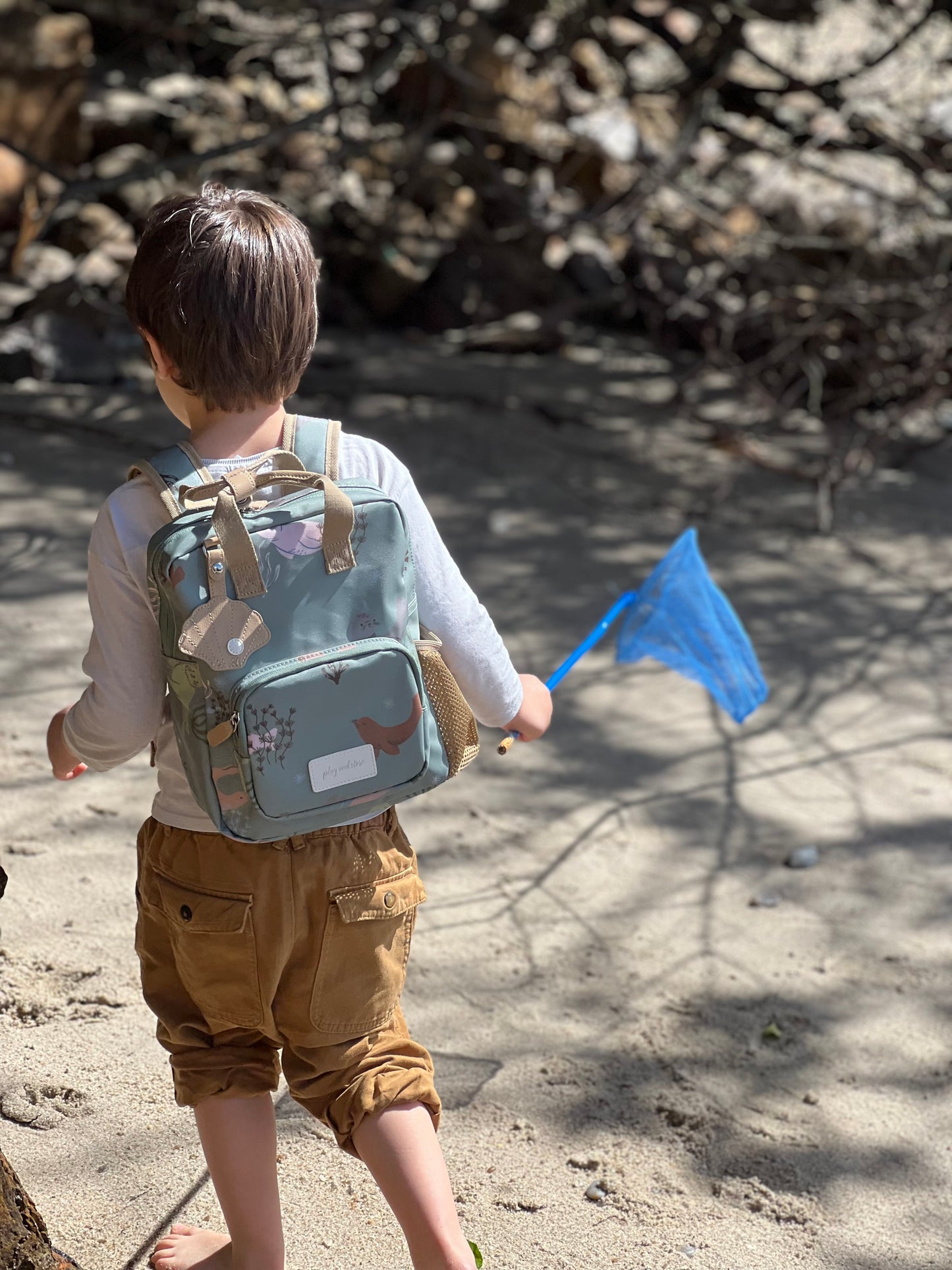 Žalia keliautojų kuprinė