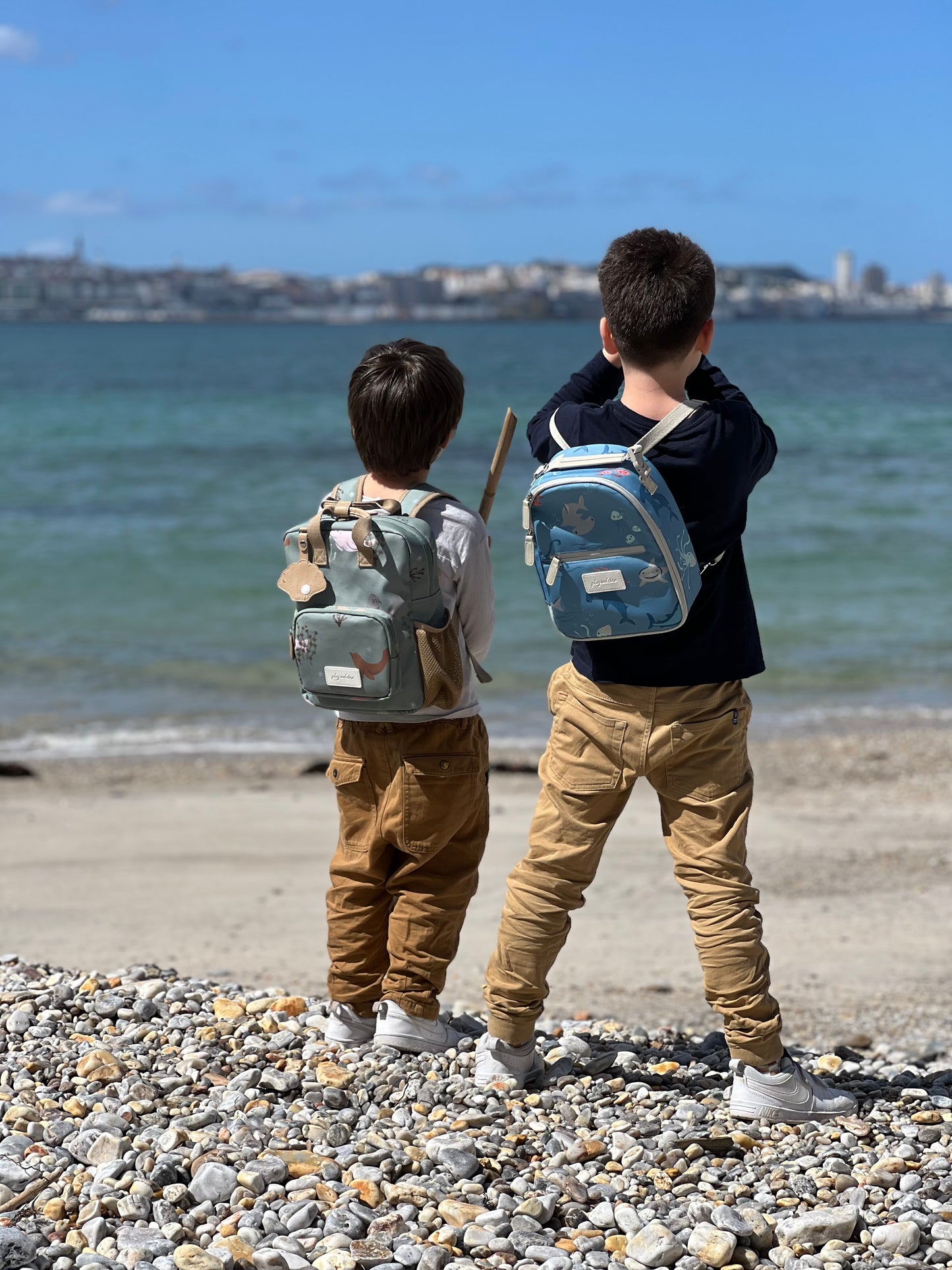 Žalia keliautojų kuprinė