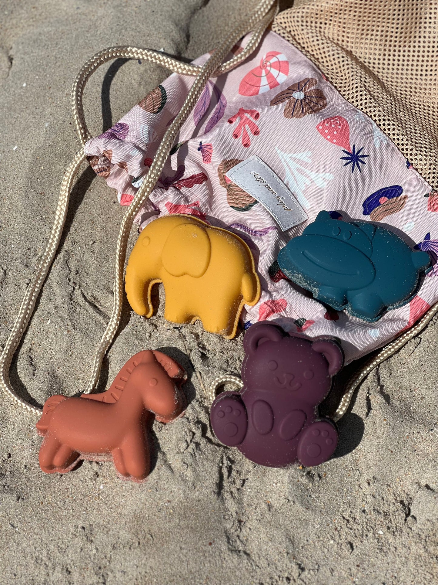 Smėlio formelių rinkinys – gyvūnai