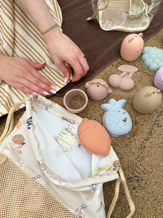 Smėlio formelių rinkinys – vaisiai