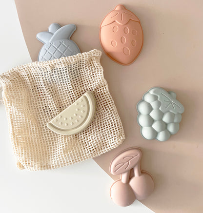 Smėlio formelių rinkinys – vaisiai