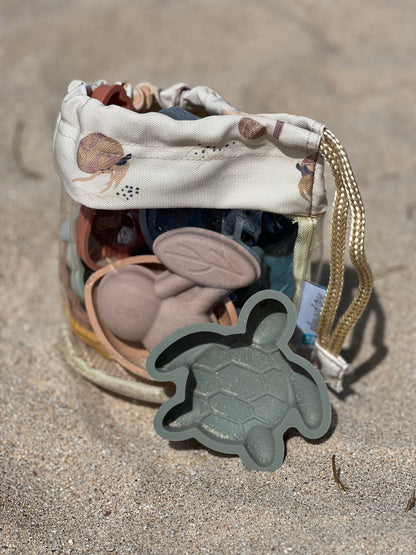 Smėlio formelių rinkinys – jūros gyvūnai