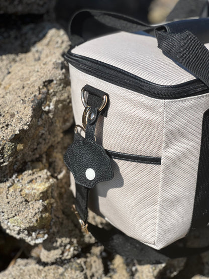 Juodas pietų krepšys