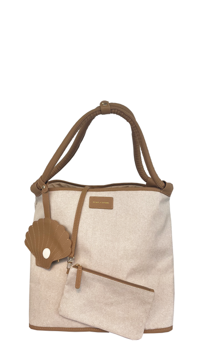 Ruda paplūdimio tašė