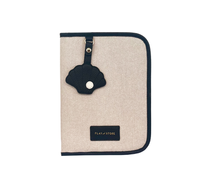 Juodas dokumentų dėklas