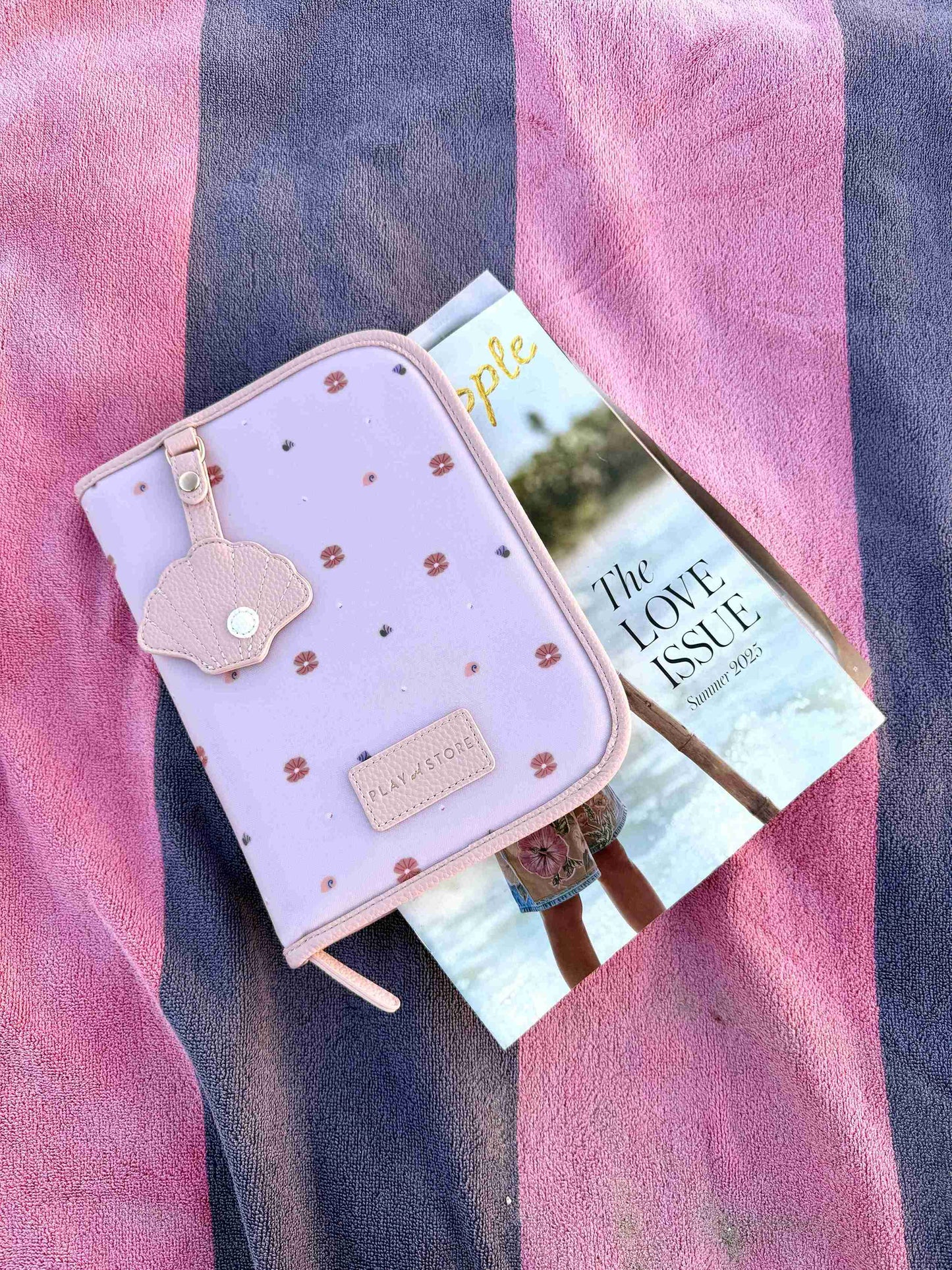 Dokumentų dėklas su perlais