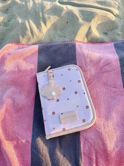 Dokumentų dėklas su perlais