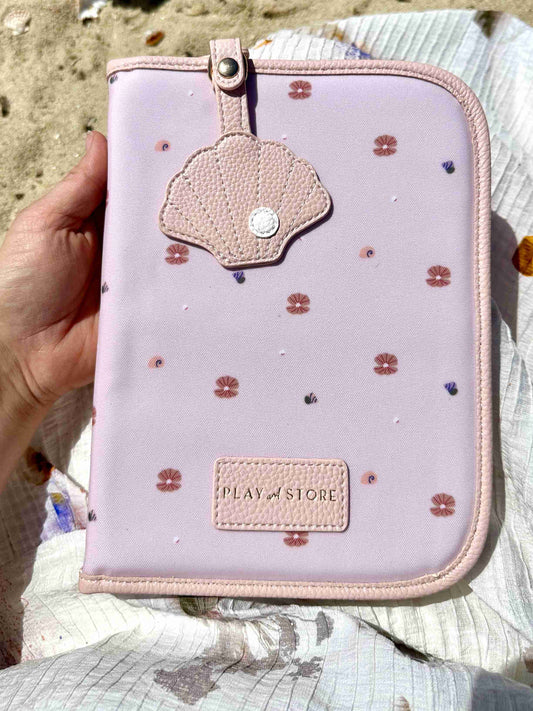 Dokumentų dėklas su perlais