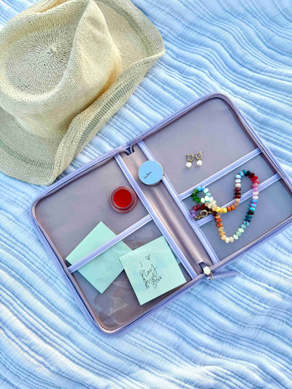 Dokumentų dėklas su perlais