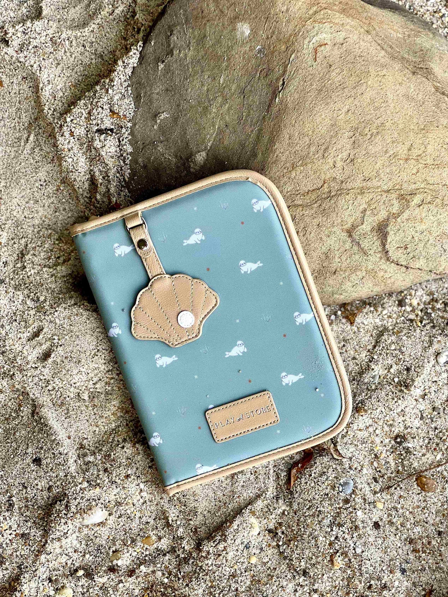 Dokumentų dėklas su ruoniais