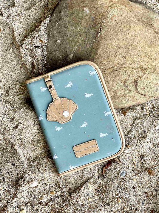 Dokumentų dėklas su ruoniais