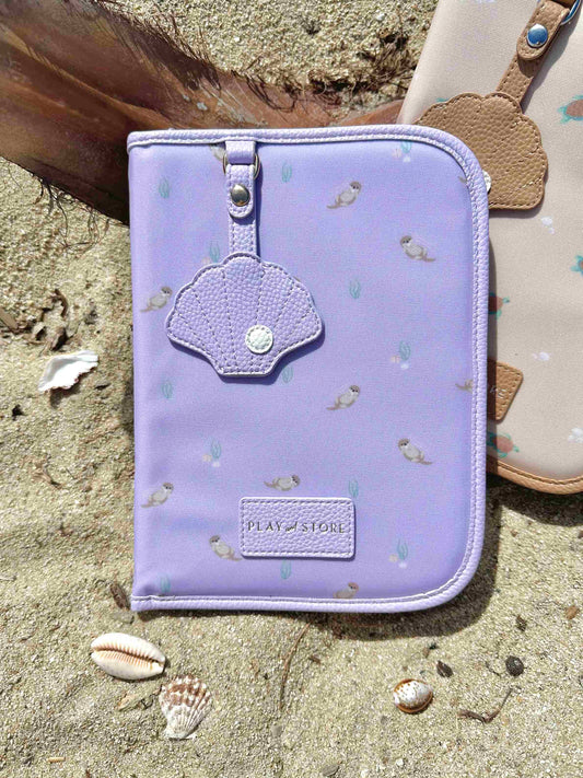 Dokumentų dėklas su rožiniu ruoniu