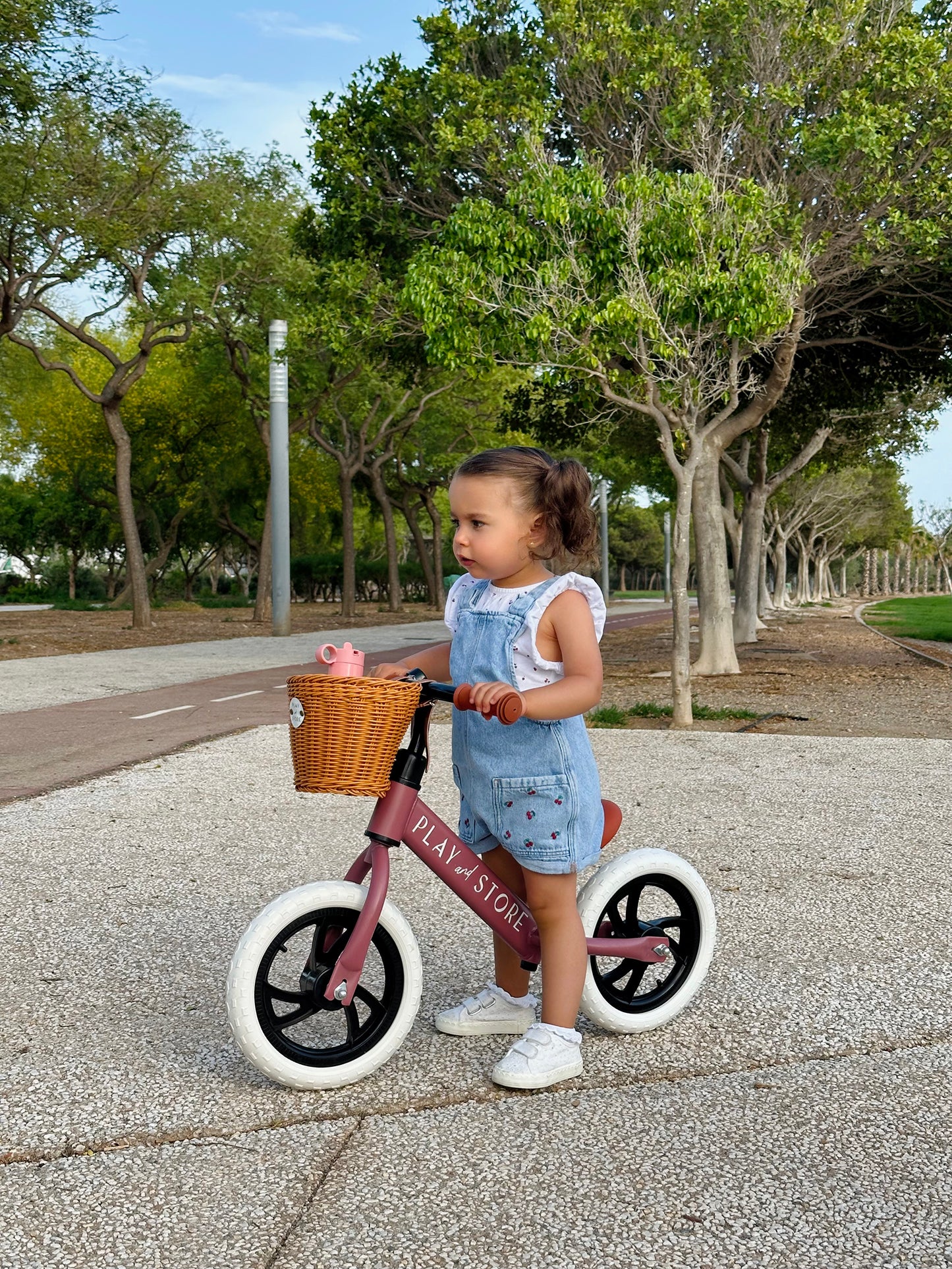 PREMIUM ROŽINIO AUKSO BALANSINIS DVIRATIS