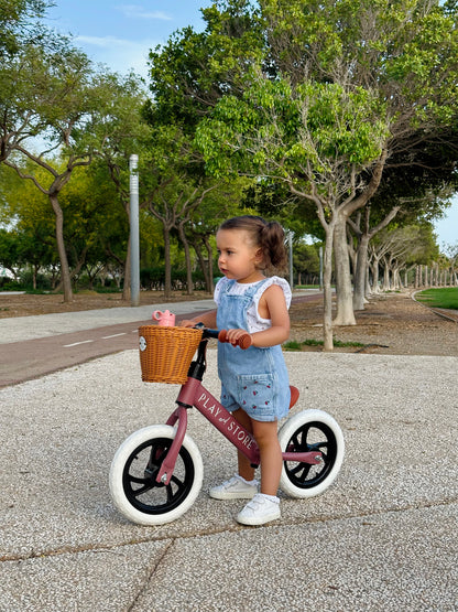 PREMIUM ROŽINIO AUKSO BALANSINIS DVIRATIS