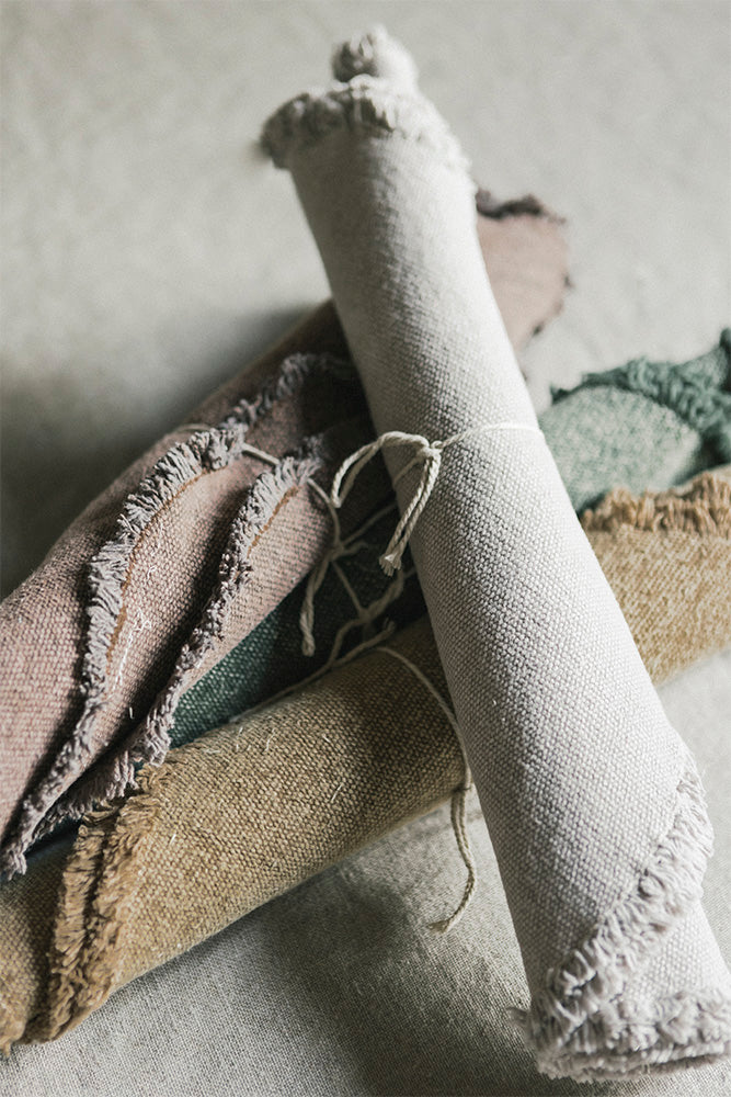 Vintažinių padėkliukų komplektas "Duck green"