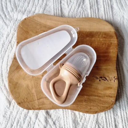 Vaisių ir maisto žindukas – švelnios rudos spalvos