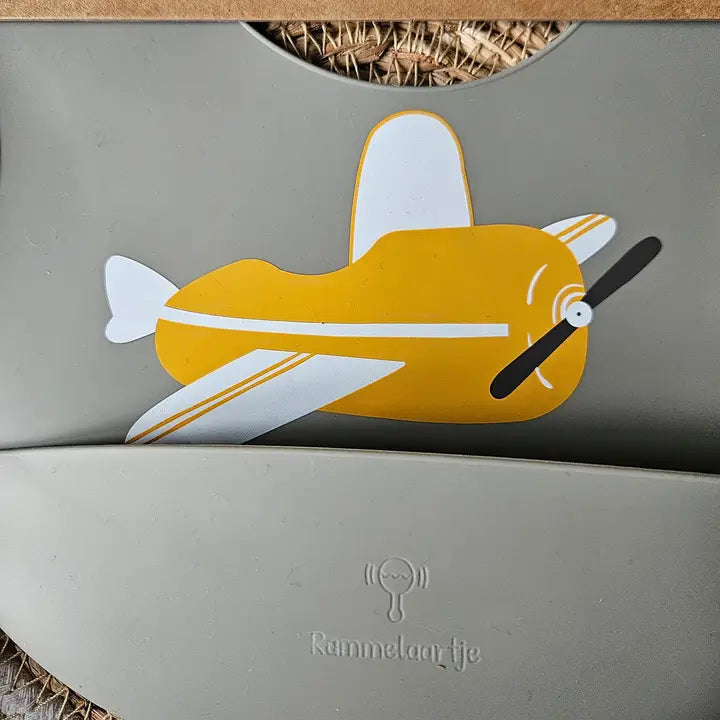 Silikoninis seilinukas - lėktuvas