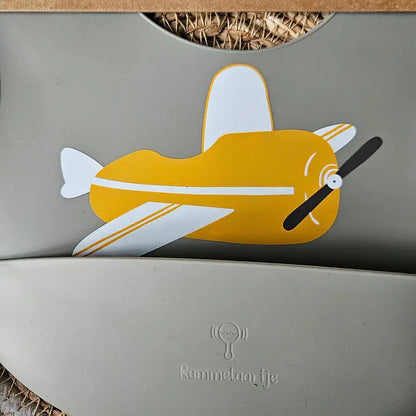 Silikoninis seilinukas - lėktuvas