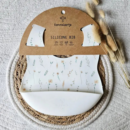 Silikoninis seilinukas - gėlytės