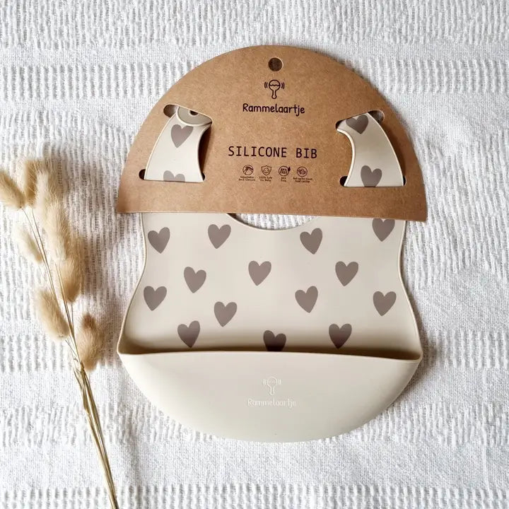 Silikoninis seilinukas - širdelės