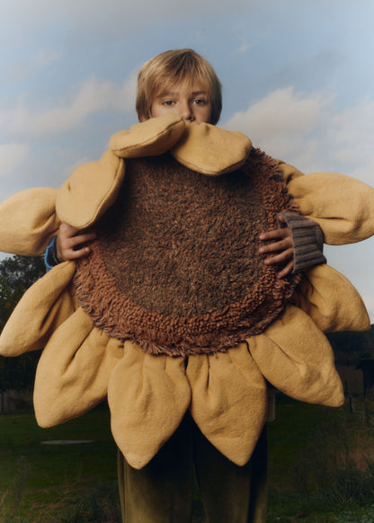 Grindų pagalvė „Saulėgrąža“