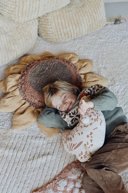 Grindų pagalvė „Saulėgrąža“