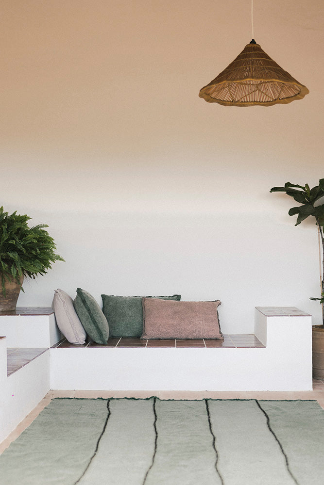 Vintažinė pagalvėlė "Duck green"