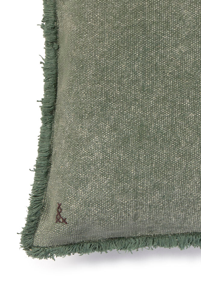 Vintažinė pagalvėlė "Duck green"