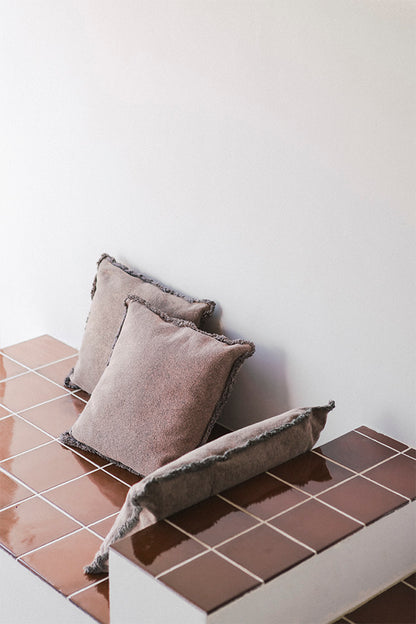 Vintažinė rožinė stačiakampė pagalvėlė