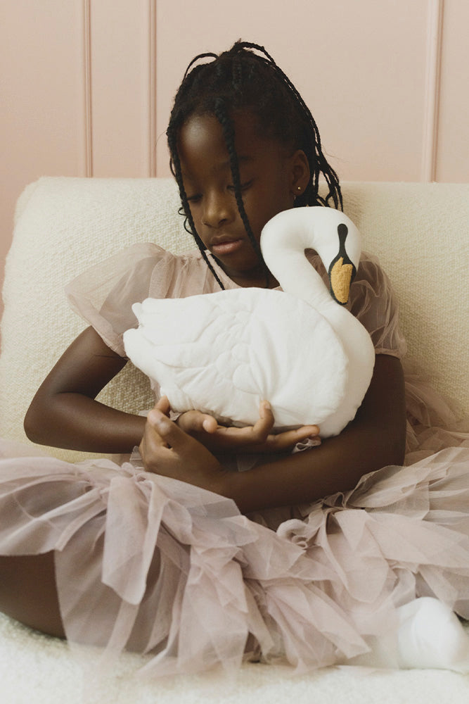 Skalbiama pagalvėlė „Gulbė“