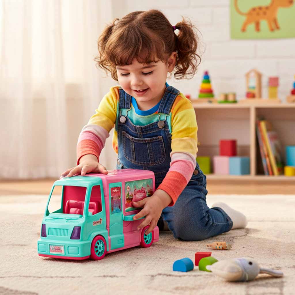 LĖLIŲ AUTOMOBILIS KEMPERIS MAISTO KRAUTUVĖLĖ 21 EL.