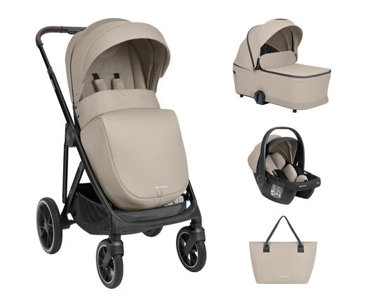 Vežimas 3in1 Chiara - beige spalvos