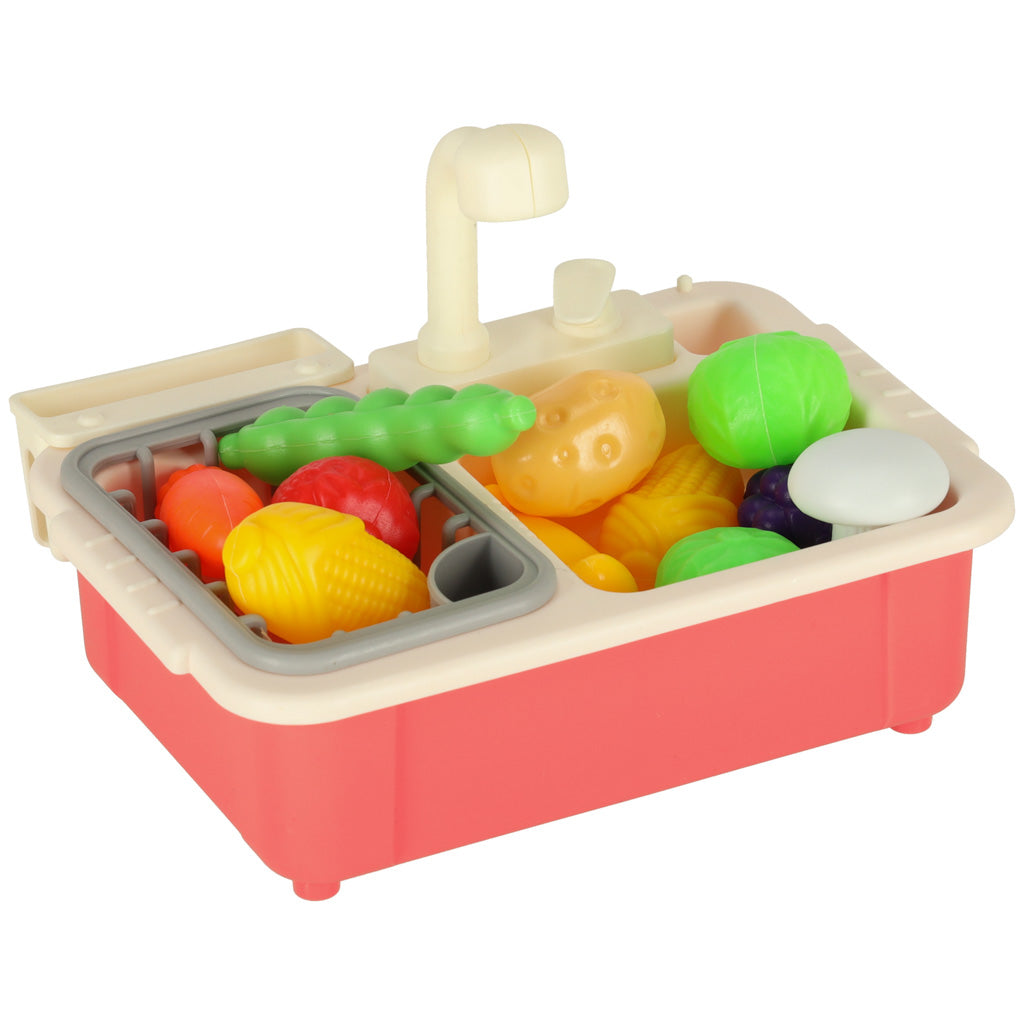 Techninės specifikacijos: Plastikas: plastikas Amžius: 3+ Kriauklės matmenys: Kriauklės matmenys: 16,5 cm x 13 cm x 11 cm Viryklės matmenys: Viryklės matmenys: 13 cm x 12,5 cm x 4