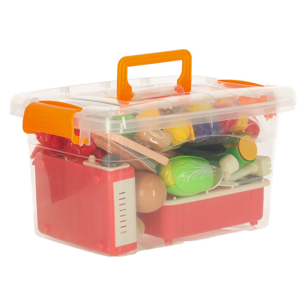 Techninės specifikacijos: Plastikas: plastikas Amžius: 3+ Kriauklės matmenys: Kriauklės matmenys: 16,5 cm x 13 cm x 11 cm Viryklės matmenys: Viryklės matmenys: 13 cm x 12,5 cm x 4