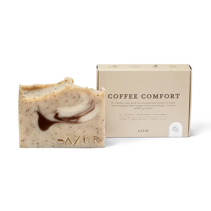Natūralus šveičiamasis kūno muilas „Coffee Comfort“ 100 g