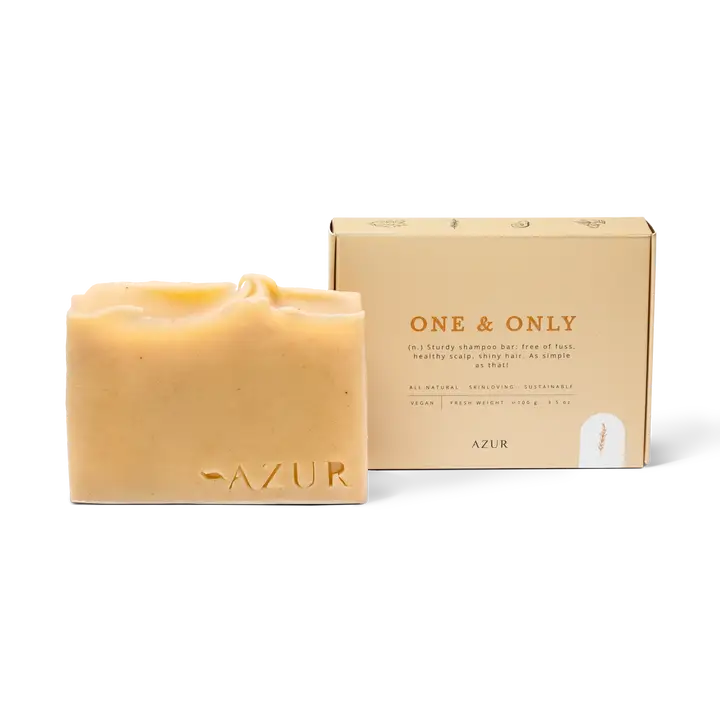 Natūralus kietasis šampūnas „One & Only“ 100 g