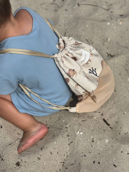 Sportinis krepšys smėlio spalvos