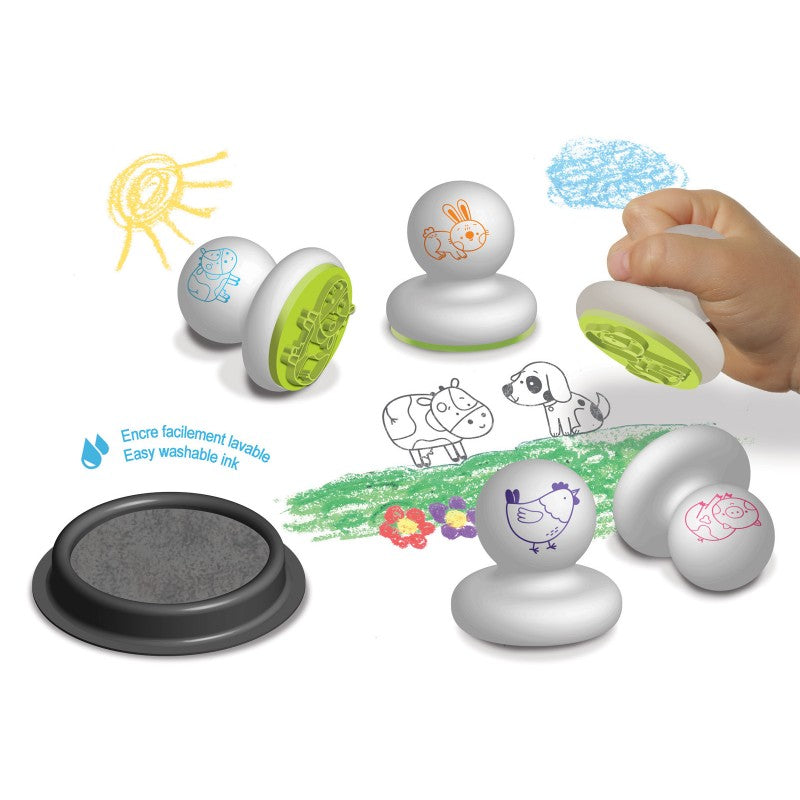 Mano pirmieji antspaudukai „Ūkio gyvūnai“