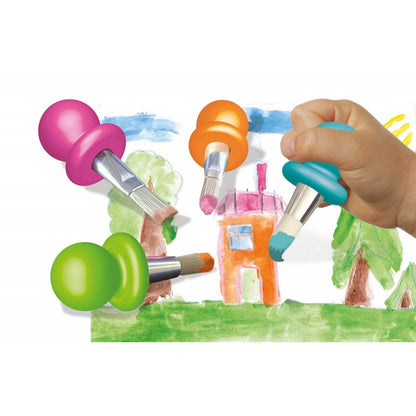 Mano pirmieji teptukai