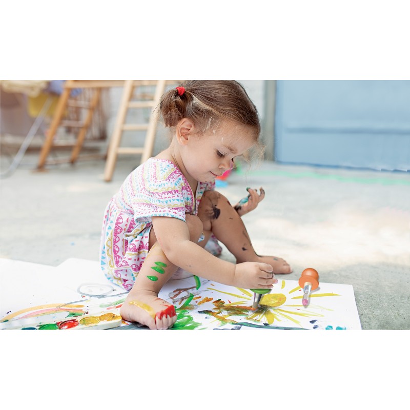 Mano pirmieji teptukai