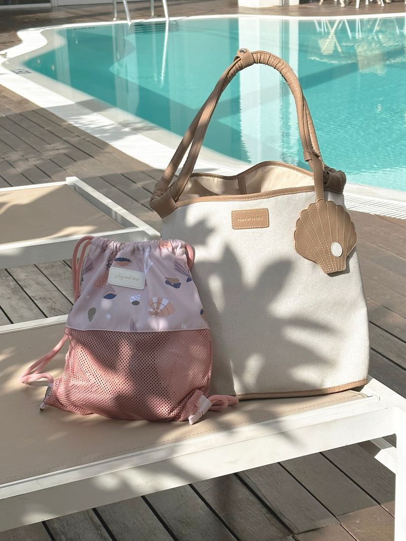 Sportinis krepšys su kriauklėm