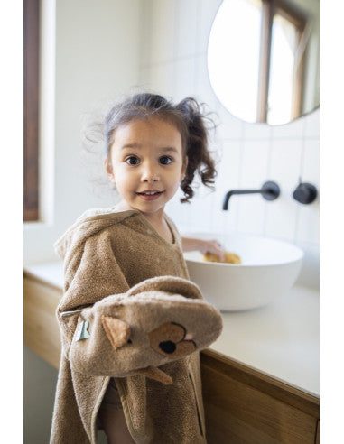 Maudymosi pončas su gobtuvu „Šuniukas“