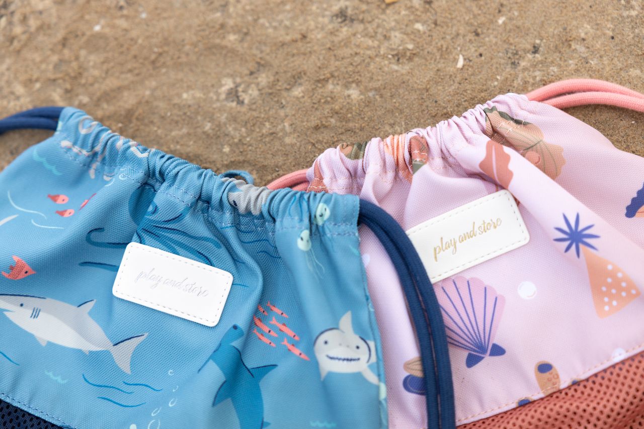 Sportinis krepšys su kriauklėm