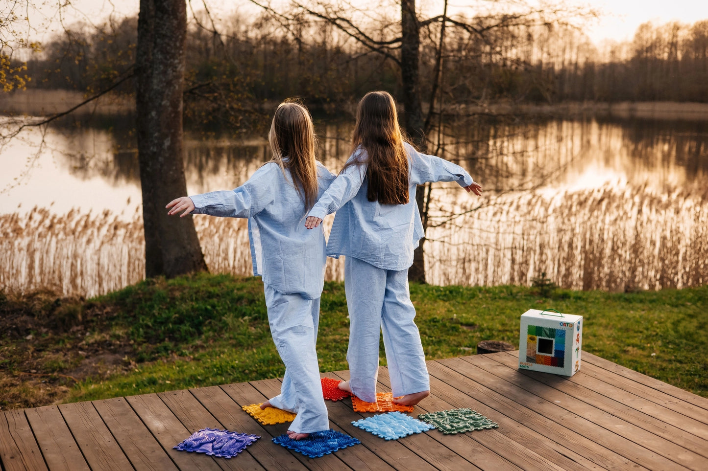 Sensorinis kilimėlis – rinkinys „Gamtos prisilietimas“