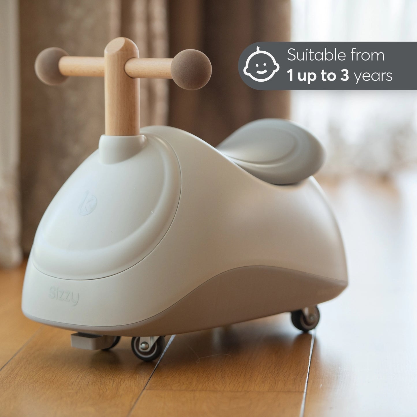 Paspiriamoji mašinytė "Sizzy" - mėtines spalvos