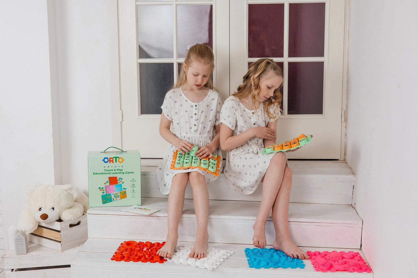 Kilimėlių rinkinys „Skaičiuok ir žaisk“