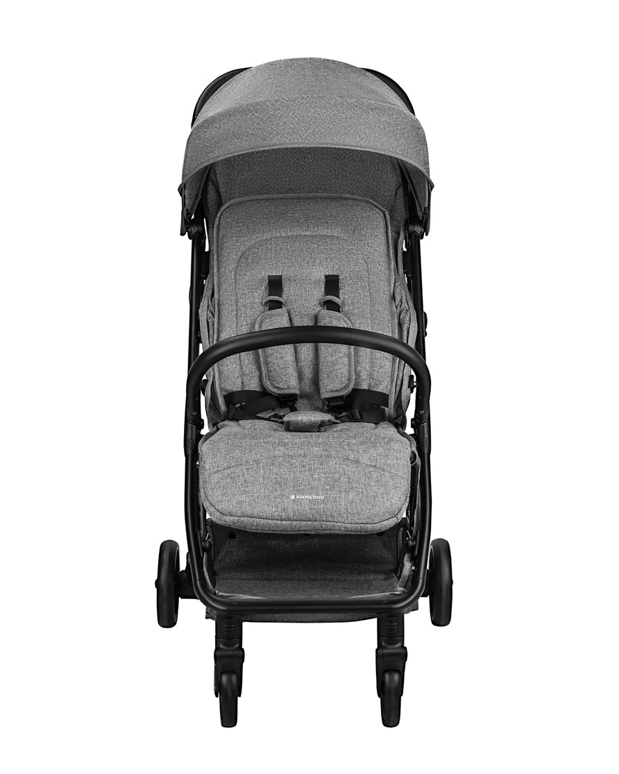 Automatiškai sulankstomas vežimėlis „Lauren“ - tamsiai pilkos spalvos